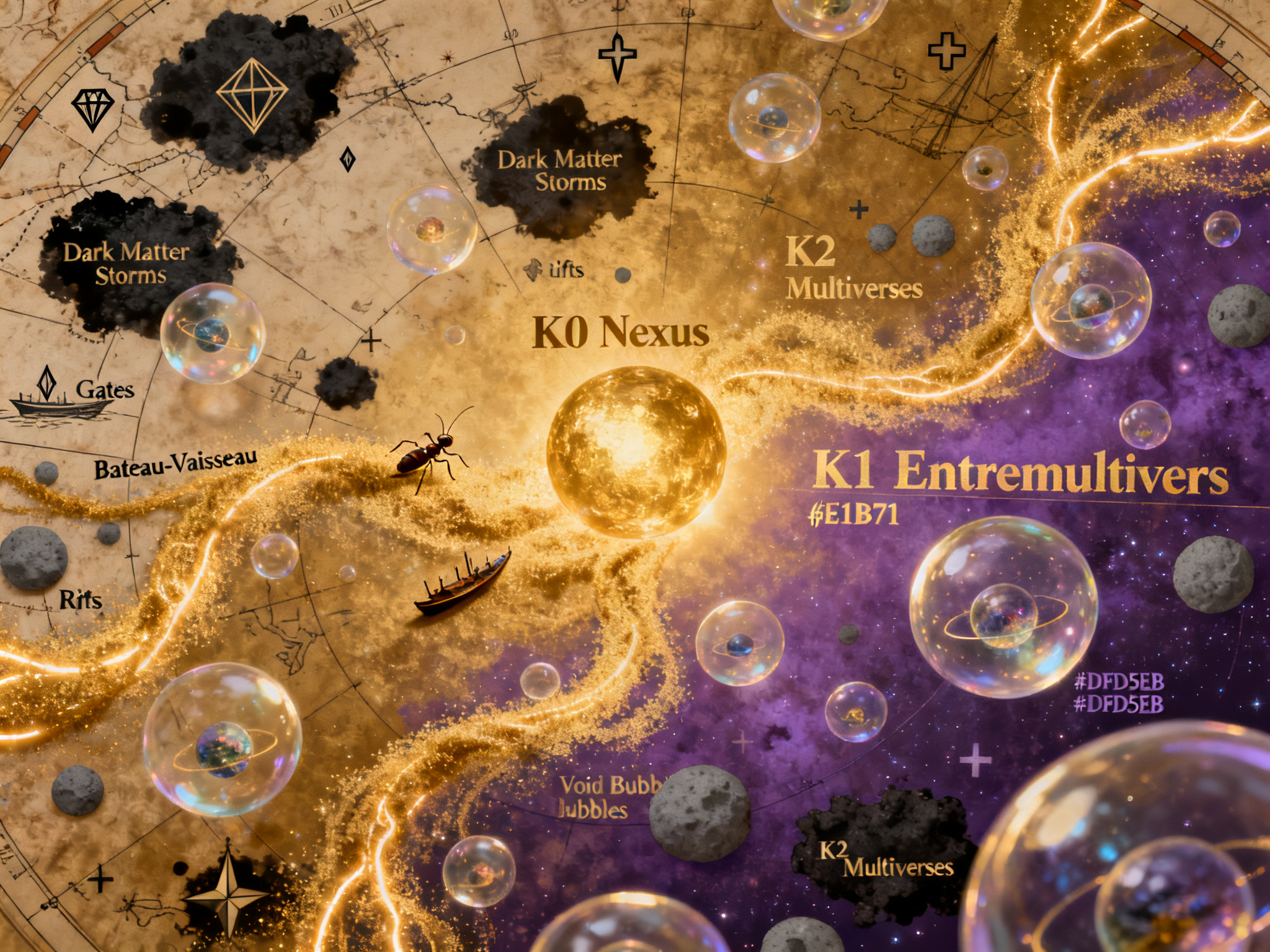 Carte de navigation de l'Entremultivers
